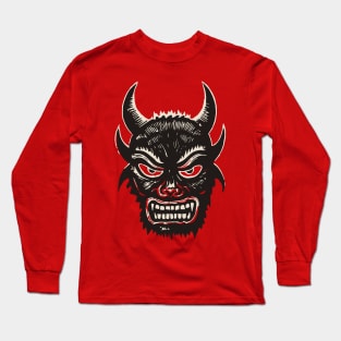 Lino Cut Devil Long Sleeve T-Shirt